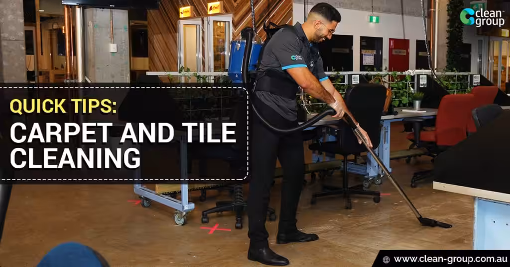 Quick Tips: Carpet and Tile Cleaning