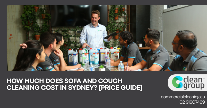Sofa & Couch Cleaning Cost: Sydney Price Guide