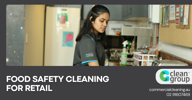 Food Safety Cleaning for Retail