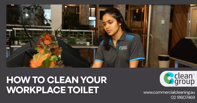 How to Clean Your Workplace Toilet